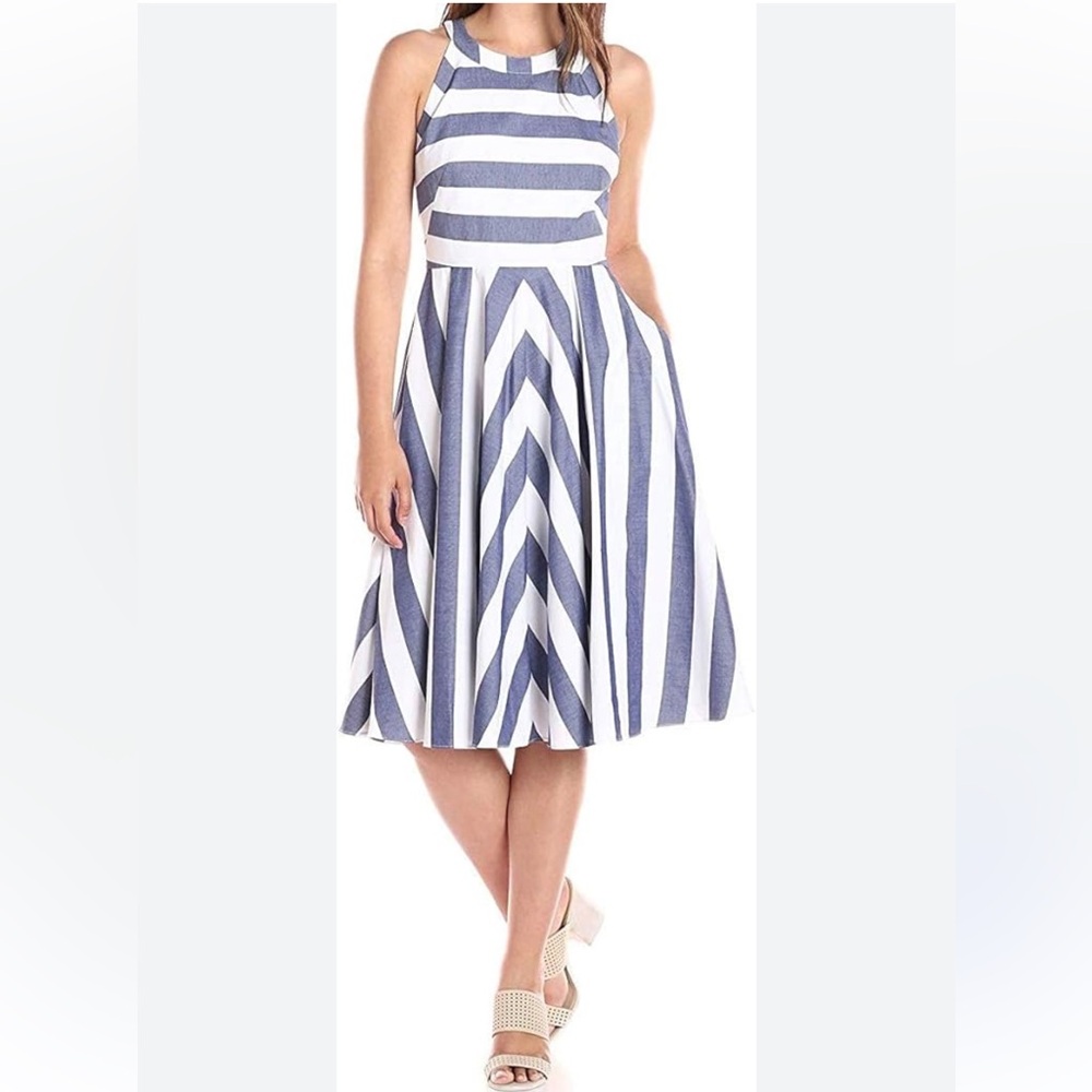 Eliza J striped dress